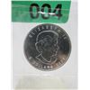 Image 2 : 2005 Royal Canadian Mint Silver Maple Leaf Coin