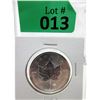 Image 1 : 2019 Royal Canadian Mint Silver Maple Leaf Coin