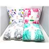 Image 1 : 4 New Velvet Plush Throw Blankets
