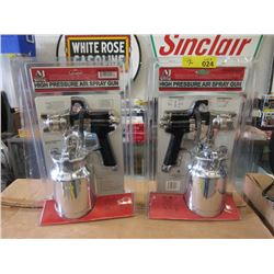 2 New High Pressure Air Spray Guns