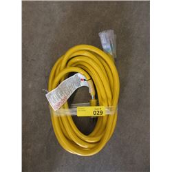 New 25 Ft. Heavy Duty Triple Outlet Extension Cord