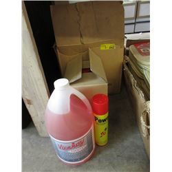 RV Plumbing Antifreeze & Butane Gas Refill Tins