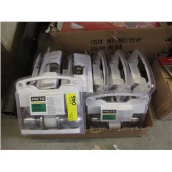 9 New Passage Door Knob Sets