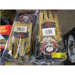 12 New Quality Medium Size Welding Gloves