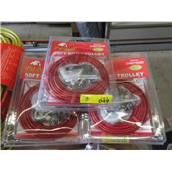 3 New 50 Foot Dog Trolleys