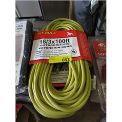 New 100ft Extension Cord