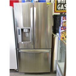 Stainless Steel LG Fridge Bottom Freezer
