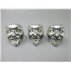 Image 1 : 3 New Guy Fawkes Rings/Anonymous