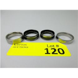 4 New Titanium Rings