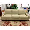 Image 1 : New Fabric Upholstered Sofa - 7 Foot Long
