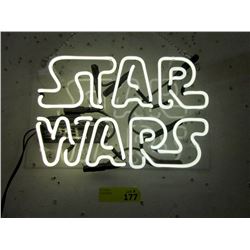 New Electric Neon "Star Wars" Sign - 10 x 14"