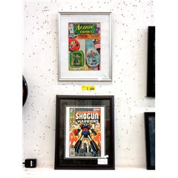 2 Collectable Pressure Framed Comics