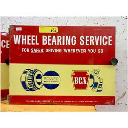 Vintage "Bower & BCA" Metal Retail Cabinet