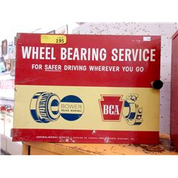 Vintage "Bower & BCA" Metal Retail Cabinet