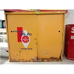 Vintage "Jiffy Fit" Cabinet & Contents