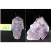 Image 1 : Genuine Amethyst Healing Skull - Hand Carved
