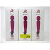 Image 1 : 3 New Ammelee Cordless Vibrator/Massagers