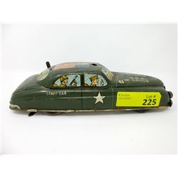 1950s Marx US Army Wind-Up Staff Car