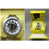 Image 1 : New In Box Mans Invicta Skeleton Watch