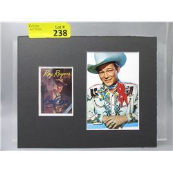 8" x 10"  Roy Rogers Autographed Photo