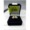 Image 2 : 10KT White & Yellow Gold Mans Ruby Ring