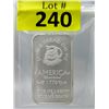 Image 1 : 1 Oz. "Don't Tread on Me" .999 Silver Bar