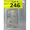 Image 1 : 1 Oz. Rand Refinery .999 Silver Bar
