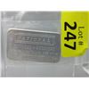 Image 1 : 1 Oz National Refiners .999 Silver Investor Bar