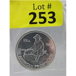 1 Oz Engelhard .999 Silver Round