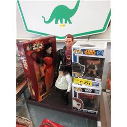 2 Star Wars Funko Pops & Queen Amidala & More