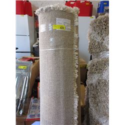 Ivory Shag Area Carpet