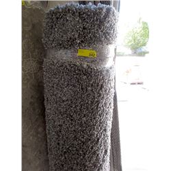 Grey Shag Carpet - Approximately 5 x 7 Feet