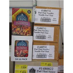 3 Cases of Pad Thai Noodles & 1 Pad Thai Sauce