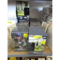 10 Packages of Assorted Solar String Lights
