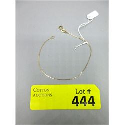 Ladies Fine 10KT Gold Bracelet - 7"