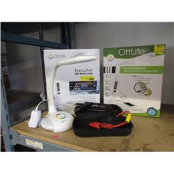 Jumper Cable Set & 3 OttLites - Store Returns