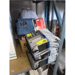 Approximately 15 Single Panel Curtains