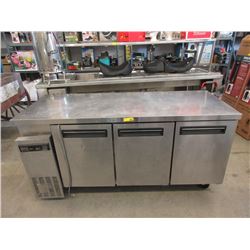 Commercial 3 Door Temperature Controlled Counter