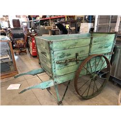 Rare CNR Railway Ice Cart Wagon ca1910