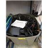 Image 1 : Tote of Computer Power Supplies