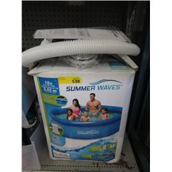 10 Foot Quick Set Pool - Store Return