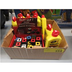 New Lighter Fuel & Cigarette Extinguishers