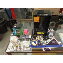 9 Pieces of Collectible Sports Memorabilia