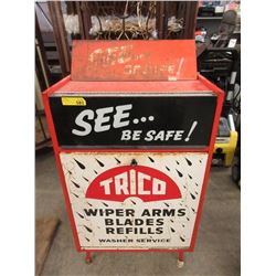 Vintage Trico Metal Wiper Blade Cabinet