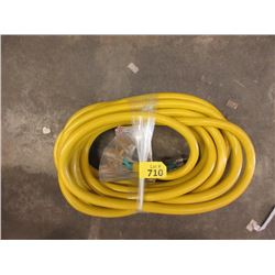 New 25 Ft. Heavy Duty Triple Outlet Extension Cord
