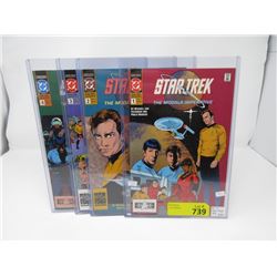 1991 Star Trek Complete 4 Comic Set