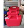 Image 1 : One 25 Gallon & Two 20 Gallon Gas Cans