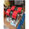 Image 1 : 4 Heavy Duty Swivel Casters