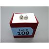 Image 2 : New Blue Topaz & Diamond Stud Earrings