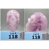 Image 1 : 1653 CT Carved Amethyst 3D Skull